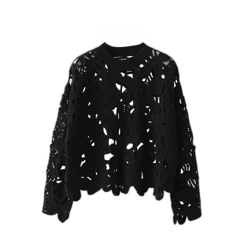 HAisTsiAH Black / One The lightweight Sweater in Cashmere